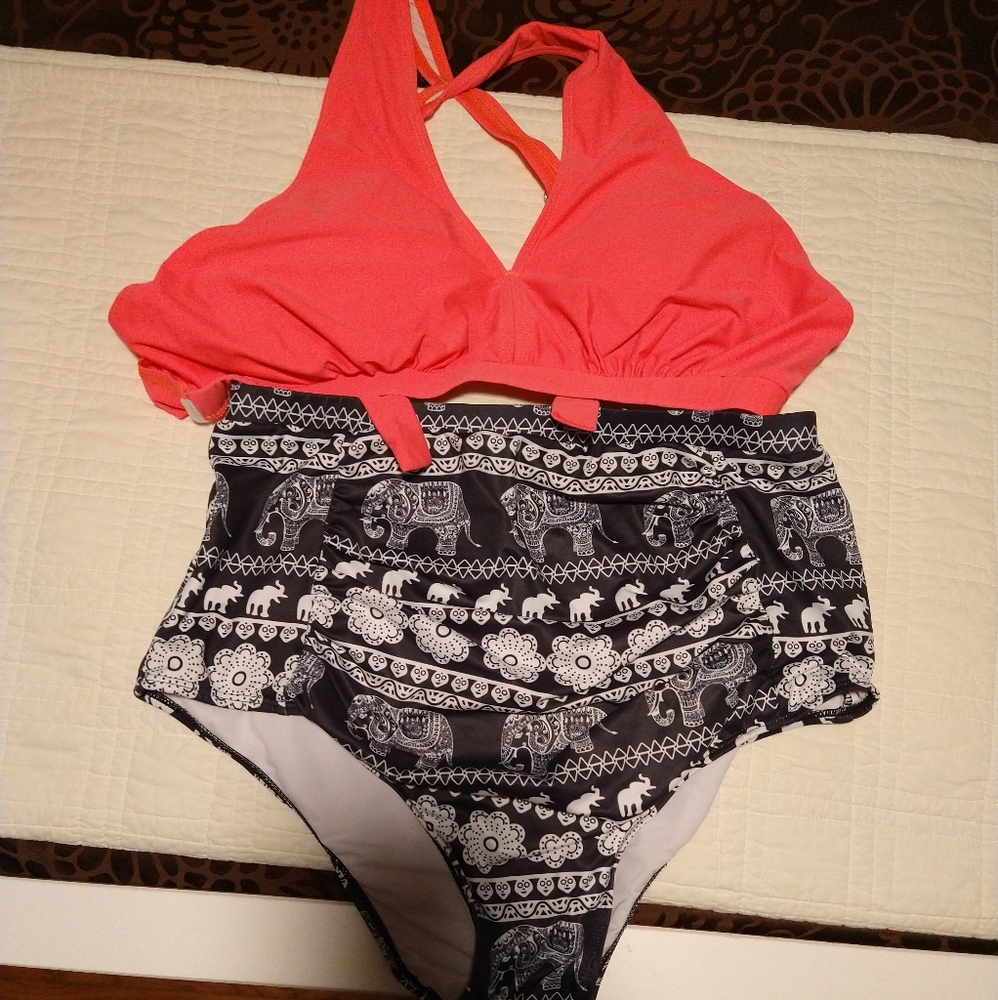 3XL PZZ Beach high waisted bikini
